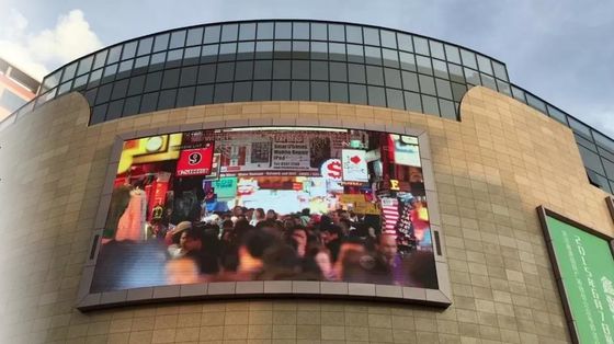 Водоустойчивые доски рекламы улицы экрана приведенного 5000-8000nits P6 на открытом воздухе