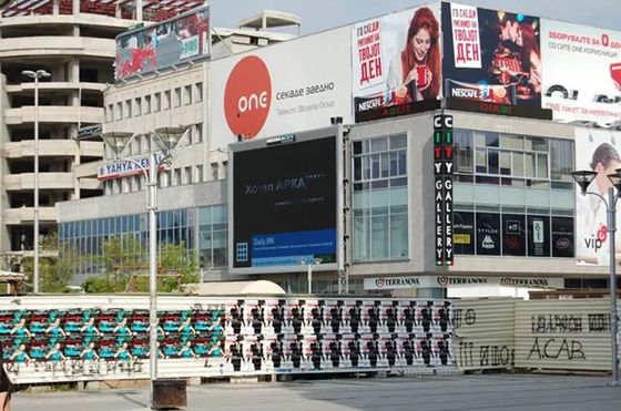 экран 960x960mm СИД афиши на открытом воздухе рекламы высокой яркости 10000nits